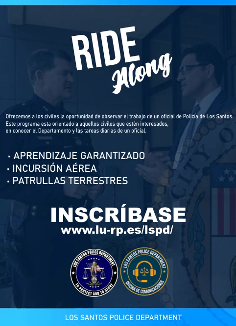 Ride Along | Inscripciones abiertas.
