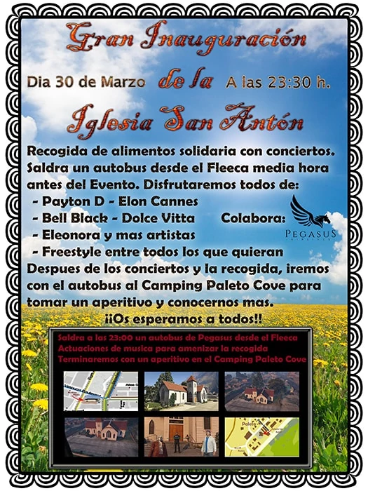 Gran Inauguración de la Iglesia San Antón