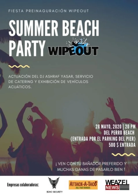 ¡Festival en la playa de la mano de WIPEOUT!