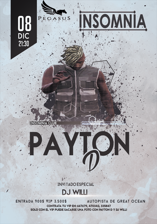 Concierto Payton-D - Insomnia Club