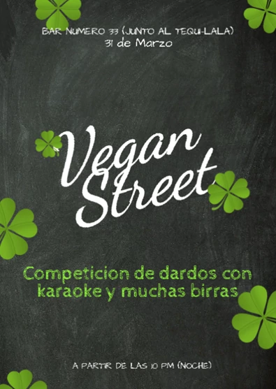 Vegan Street -BAR 33-
