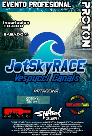 Jetsky Race en Vespucci Canals