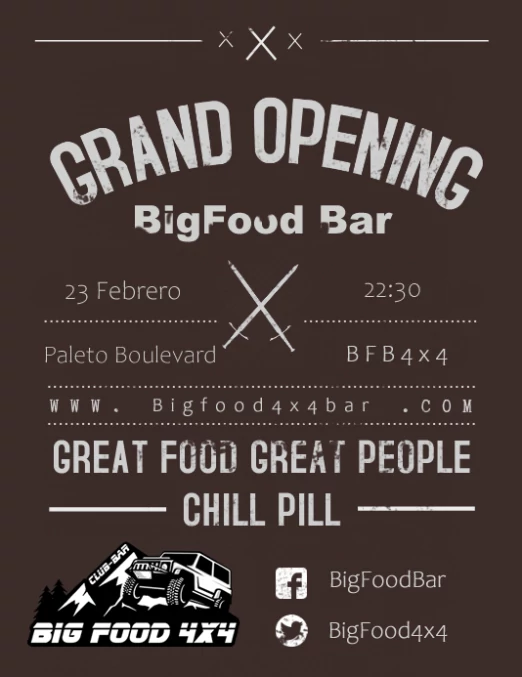 Ruta Big food 4x4