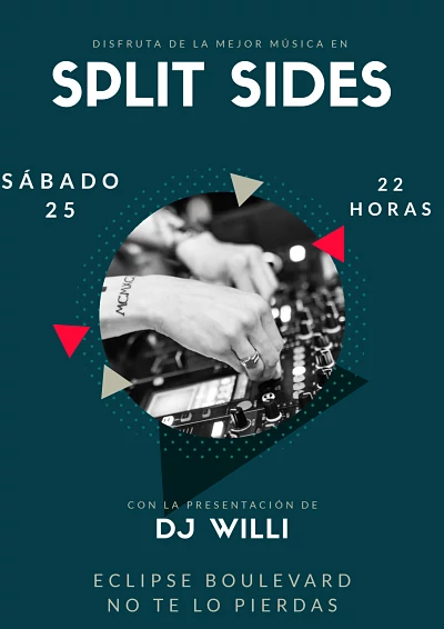 Ven a disfrutar de la mejor música en Split Sides