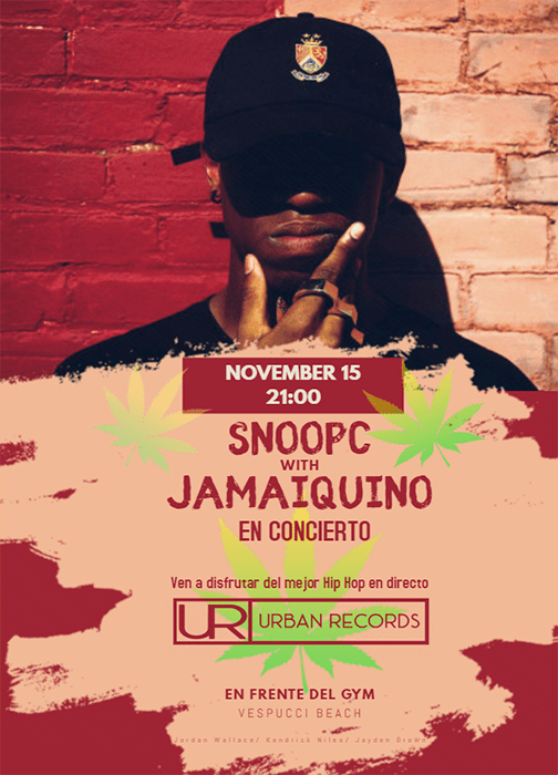 Concierto SnoopC ft Jamaiquino